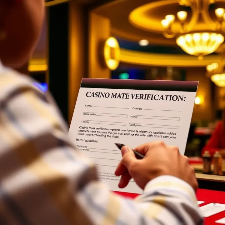 User completing verification form with clear guidance and tips