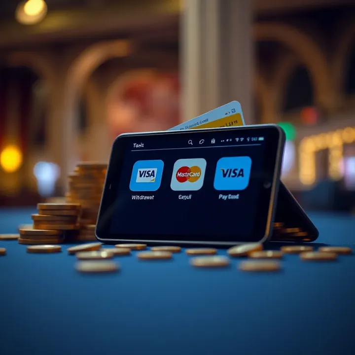 Digital wallet with multiple payment icons representing withdrawal options