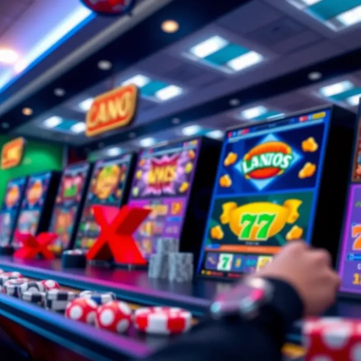 Comparison of game selections and bonus offers at two online casinos