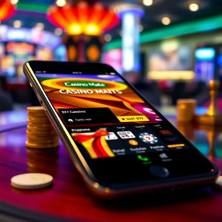 Bonuses and Secure Payment Features on Mobile Casinos Mobile device showing casino bonuses and secure payment methods