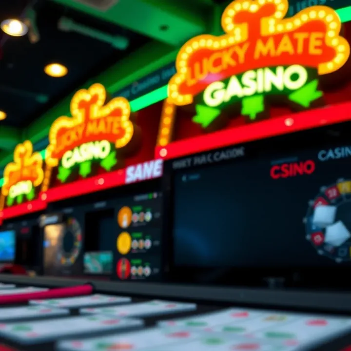 Illustration of various payment options available for withdrawing funds from Lucky Mate Casino
