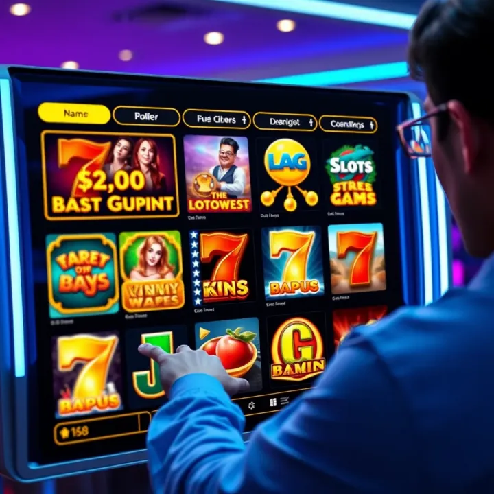 User browsing Mate Slots Casino Online interface displaying various slot game options