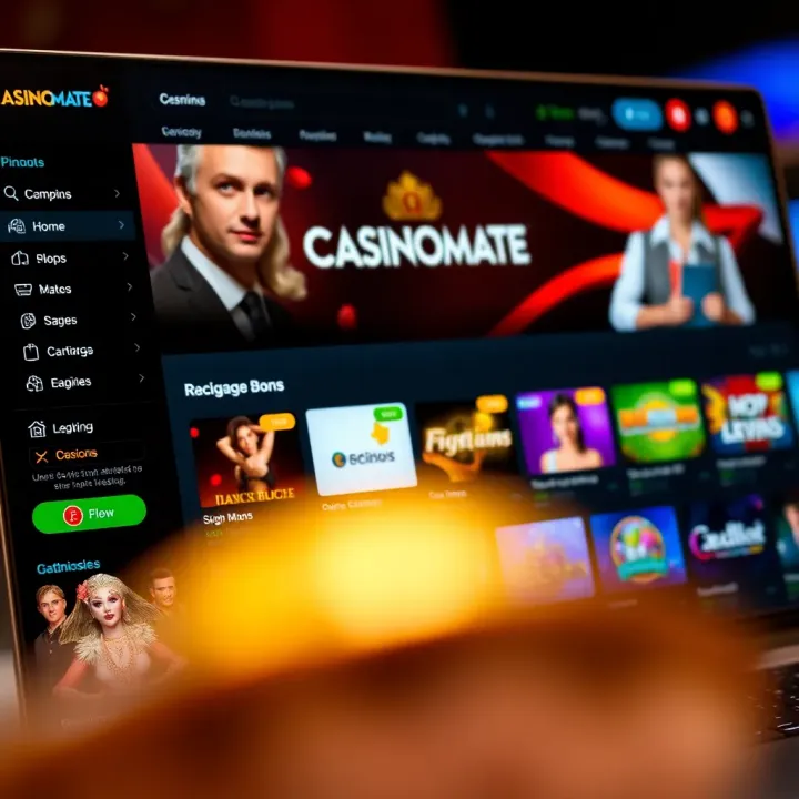 Navigating Casino Mate's Desktop Site for Aussies
