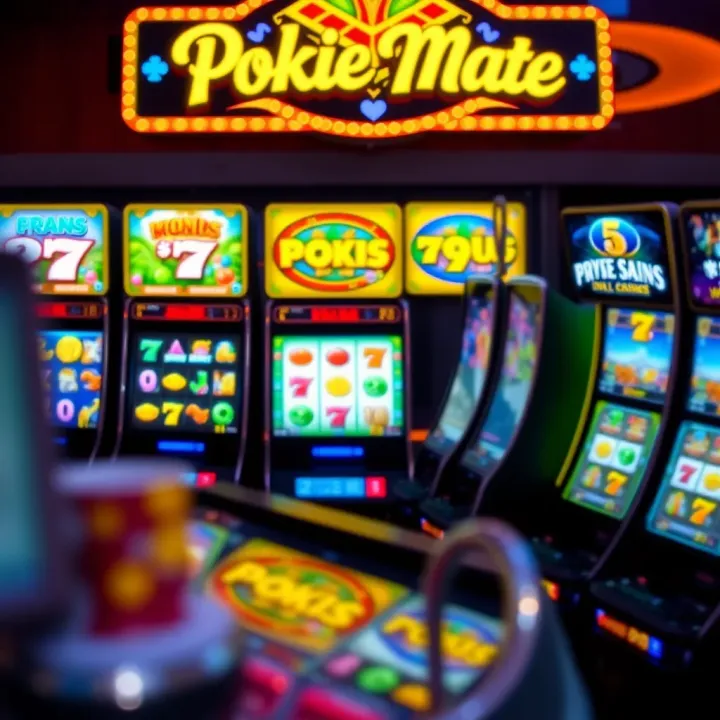 Colorful online pokies interface showcasing a variety of slot games available at Pokie Mate Casino for Australian players