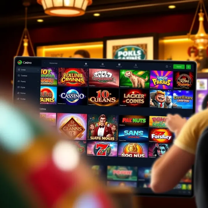 Diverse Game Selection at Pokie Mate Sister Casino Screenshot showcasing a variety of pokies and casino games available at Pokie Mate Sister Casino on a desktop interface