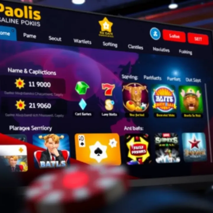 User-Friendly Interface of a Trusted Australian Pokie Platform Secure and user-friendly interface of a trusted Australian online pokie site showcasing navigation and game selection