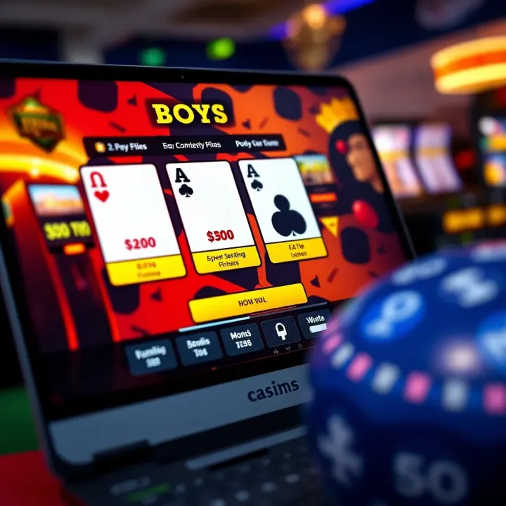 Graphic showing a secure online casino interface with bonus offers and legal guidelines