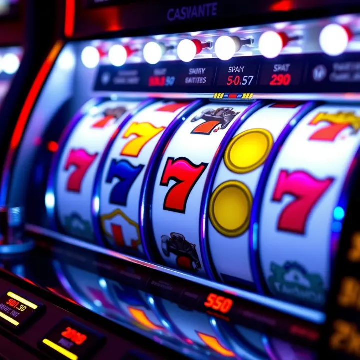 Slot machine reels displaying bonus symbols during a Sunday casino promotion