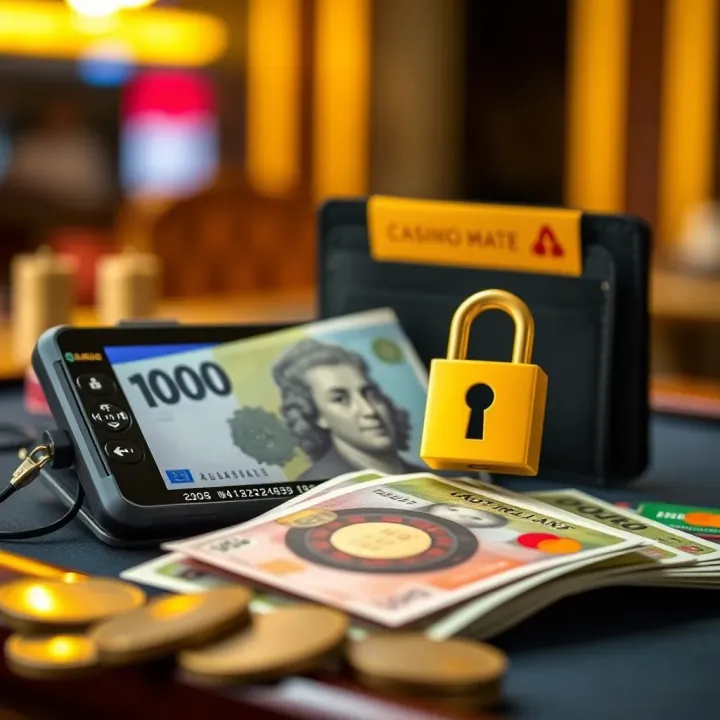 Digital wallet with Australian dollar notes and credit cards symbolizing secure payment methods